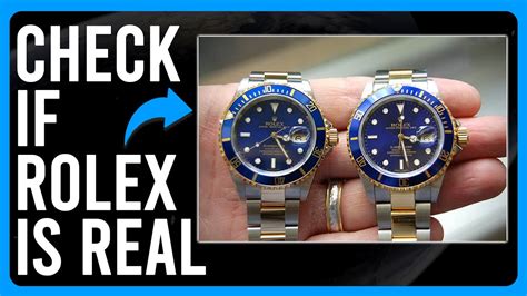 how do i know if my rolex watch is real|how to tell genuine rolex.